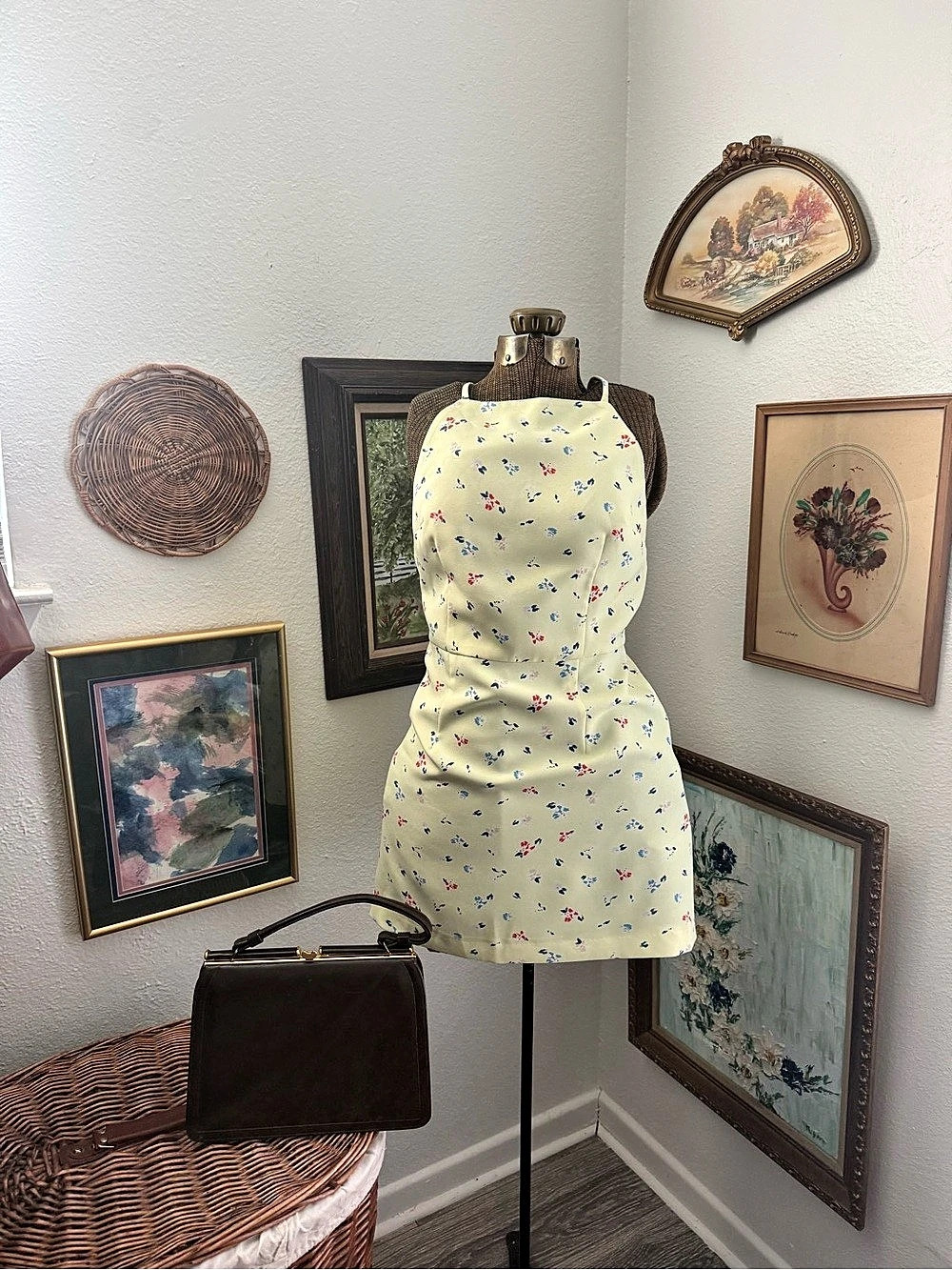 French Connection Frida Whisper Square Neck Dress NWT